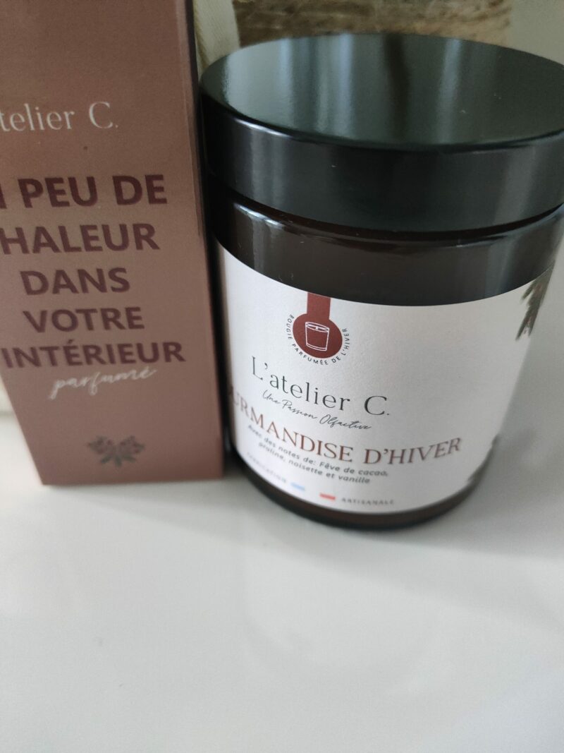 Bougie parfumée édition de Noël